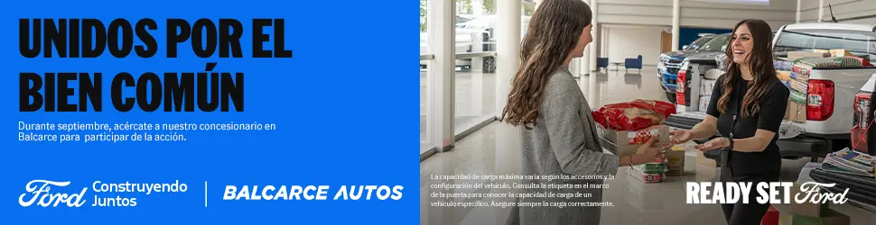 Septiembre Solidario - Junto a Balcarce Autos en la colecta de alimentos más grande de la red Ford